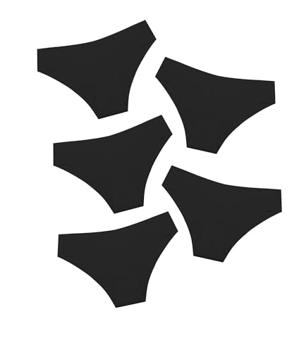 Image of Sexy Seamless Underwear Wave Edge No Show Bikini Panties V-waist Ice Silk Hipster Lady Cheeky Invisibles Briefs 6 Pack