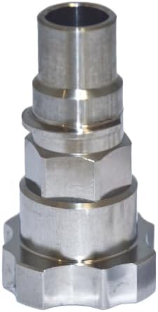 Sagola Disposable Paint Cup Adapter (DPC Adapter) (Compatible with SATA Trapezoidal Thread)