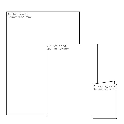 Biglietto di auguri giapponese - Luna piena e