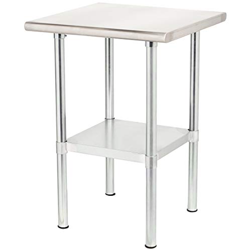 Rockpoint Stainless Steel Commercial Kitchen Table Linx Furniture