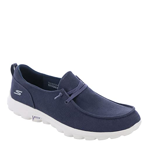 Skechers Skechers Performance Women's GO Walk 2 - Canvas MOC Toe, Navy, 9
