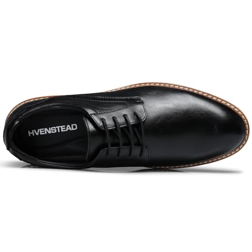 Men's Oxfords Dress Shoes: Casual Business Men Derby Shoe Formal Plain Toe Oxford3
