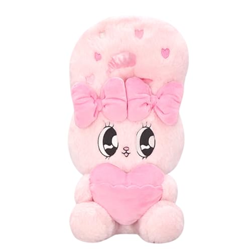 エスターバニー ハートポケット BIG ぬいぐるみ 全2種 約33㎝ (ピンク)