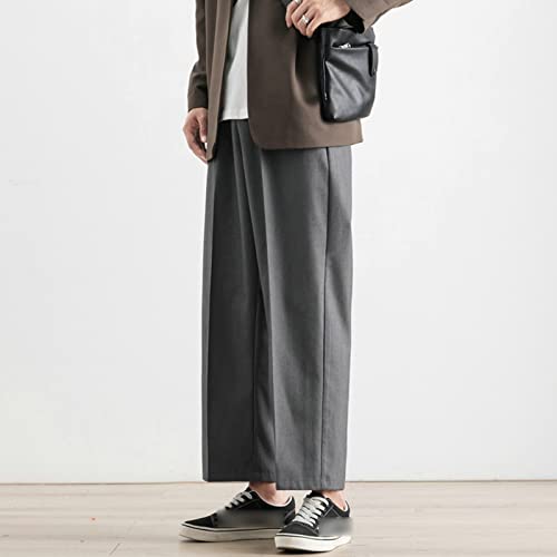 Pantalones rectos cortos finos de verano para hombre miniatura 4