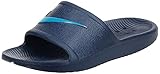 Nike Jungen Kawa Shower Slipper, Midnight Navy Laser Blue, 38.5 EU