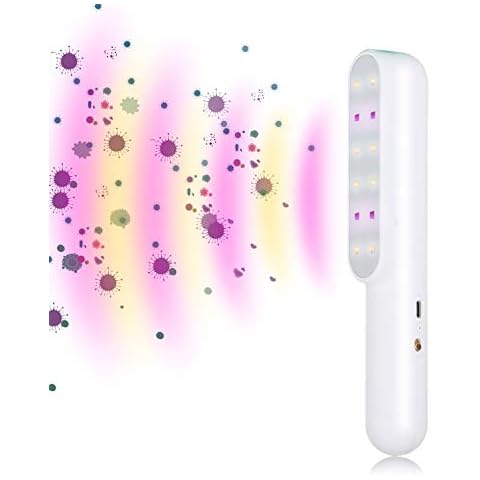eZthings® Professional UV-C Light - Green Cleaning - Chemical Free (White) Cover
