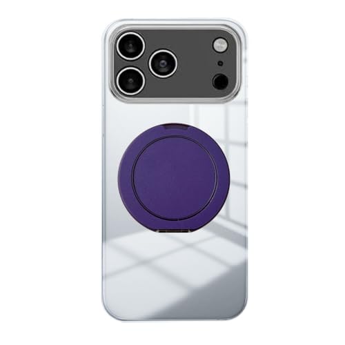 UOWORLD | ݊iXiaomi POCO X7 PRO 5GΉP[X Ot \tgtBt  킢 @\360°]X^h@\t CX[dΉ ϏՌ ^ NA Jo[(Ring J[Fp[v Purpl