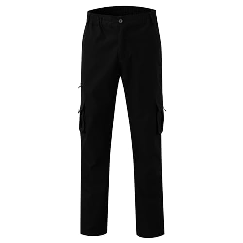 Cargo Sweatpants for Men Baggy Travel Athletic Trousers Outdoor Hiking Silm Fit Jogger Casual Pants with Pockets2