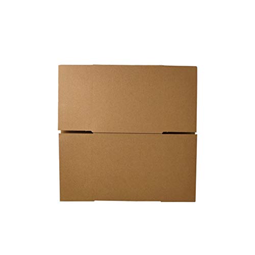 ZMYBCPACK 40 Pack 5”x5”x5” Brown Corrugated Cardboard Shipping Boxes, Mailer Boxes for Shipping, Packing and Moving