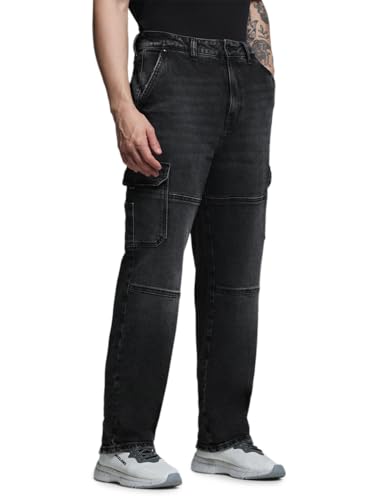 Image of Jack & Jones Men's Loose Fit Jeans | High Rise | Jeans for Men