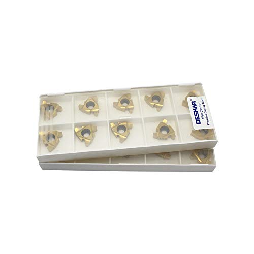 10P 22ER 4.0TR LDC CNC tour Outil de filetage Insert Carbure Insert Pour SER Filetage Titulaire Pour Acier
