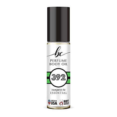 BIOCURA BC Perfume 392 Inspired by Lcst Essential For Men Replica Fragrance Body Oil Dupes Alcohol-Free Sample Travel Size Concentrated Long Lasting Roll-On 0.3 Fl Oz/10ml