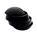 Produktbild Spirella Kosmetikorganizer Bowl Beauty Aufbewahrungsbox für Make up und Schmuck mit 3 Fächern 16x14cm Schwarz