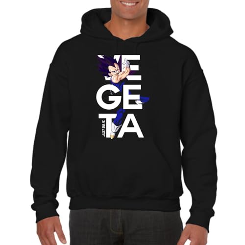 the Fan Tee Sudadera de Hombre DB Dragon Bolas Ball Anime Manga Goku Vegeta Piccolo Gohan Super 372 L