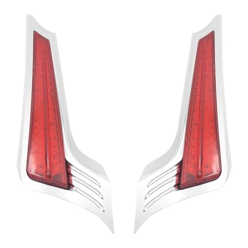 Clignotant pour feu stop chromé haut de gamme pour moto Harley Road Glide 14-23