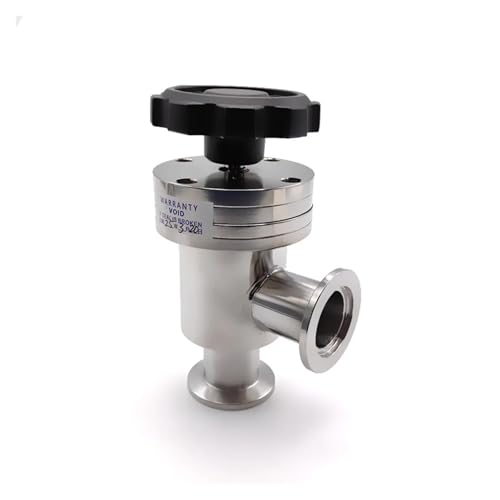 Vanne à clapet à vide KF50 vanne d'angle manuelle type L pour gaz