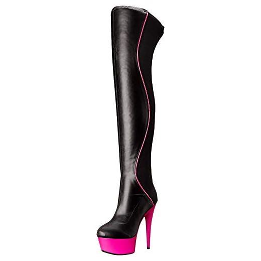 Ellie Shoes Women's 609-UNIQUE, Fuchsia, 8 B US