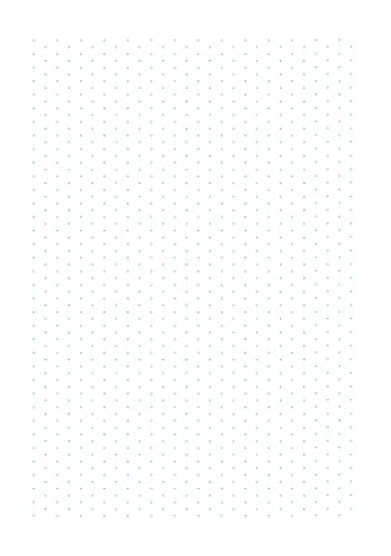 George's A5 Notebook: Blue Dots (Isometric)