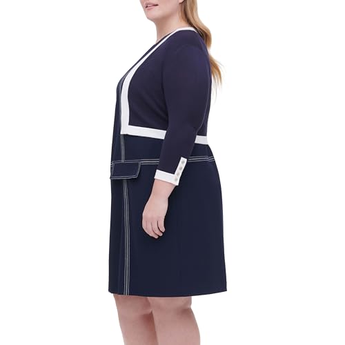Image of Tommy Hilfiger Womens Button Sleeve Shrug