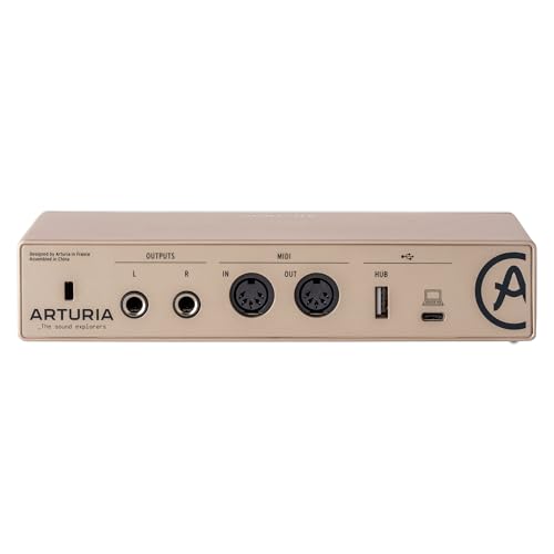 Image of Arturia MiniFuse USB-C Audio Interface (Champagne, MiniFuse 2)