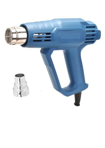 Image of 2000W Heat Gun | 50C-600C 3-Mode Adjustable Temperature & Airflow Hot Air Gun | Professional Electric Heat Gun for Paint Removal, PVC Shrink Wrapping