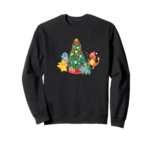 Pokémon - Squad Under the Christmas Tree Sweatshirt