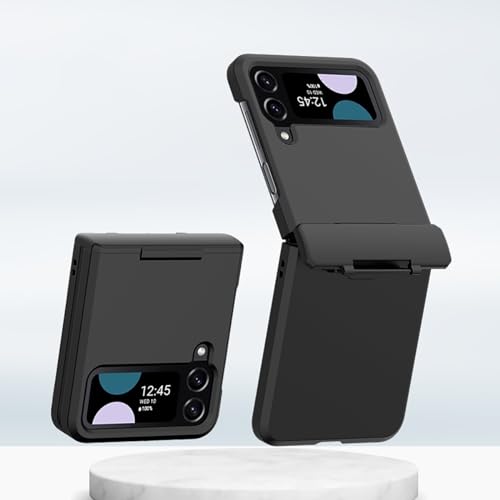 Coque Samsung Z Flip 4 antichoc noire avec protection intégrale fine