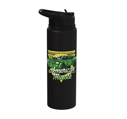 Classic Car Gearheads Car Mechanics Gifts Stainless Steel Insulated Water Bottle