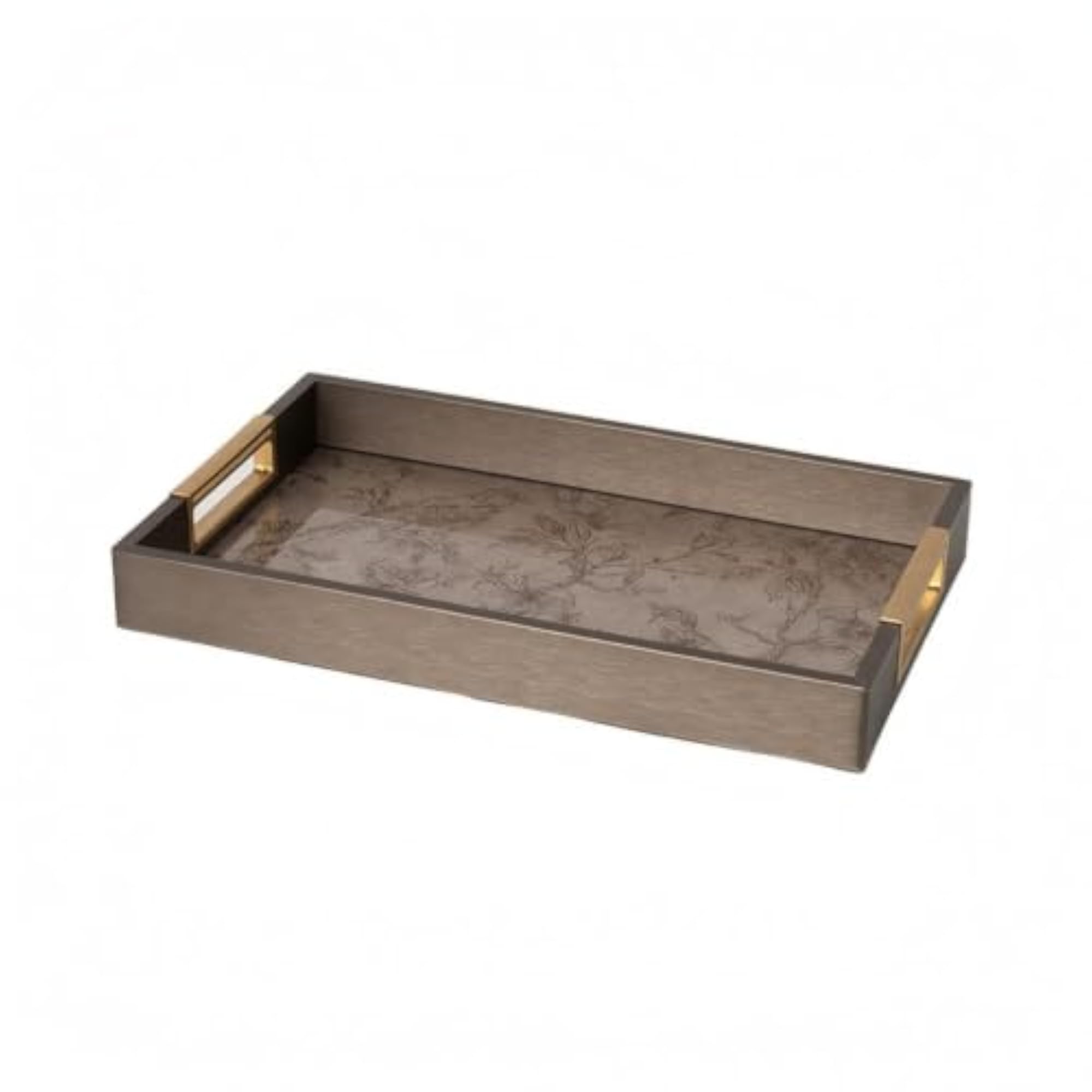 Low-Maintenance Decorative Storage Tray, Multi-Purpose Polished