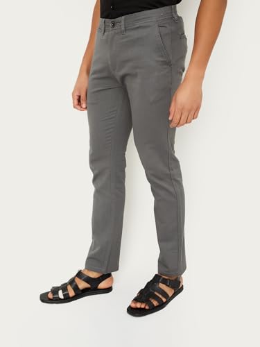 Image of Max Men Mid Rise Regular Fit Pants