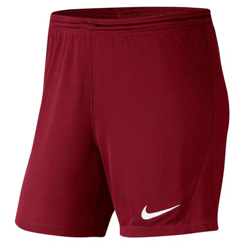 Nike BV6860-677 Dri-Fit Park 3 Pantaloni Sportivi Donna Team Red/White Taglia 2XL