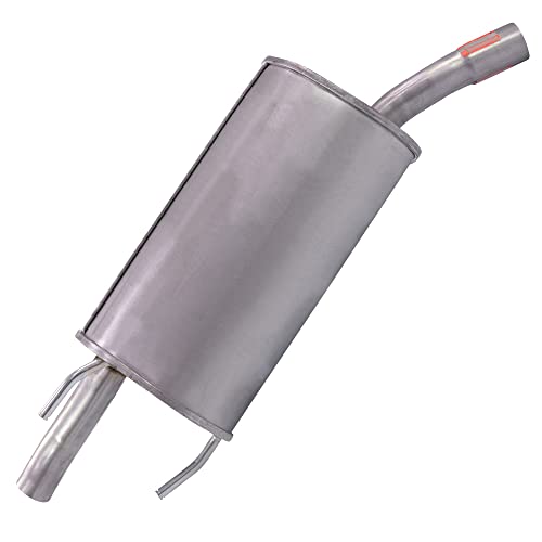 BESTPRICE 1x Silenciador trasero compatible con OPEL CORSA B (S93)