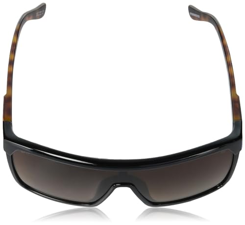 SPY Unisex-Adult Round Flynn Black/Honey Tort Happy Dark Brown Fade, Multi, One Size4