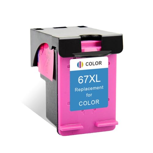 Cartouche encre 67XL couleur pour les devoirs des enfants et impressions Envy 6052