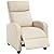 FDW Recliner Chair for Living Room Home Theater Seating Single Reclining Sofa Lounge with Padded Seat Backrest from FDW
