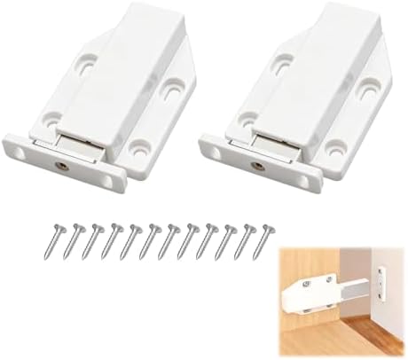 Pulsador Push to Open, Pack de 2 Cierres Magnéticos para Puertas ...