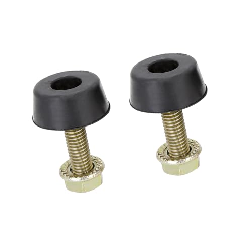 A ABSOPRO 2 Stücke Motorhaubenstopper Stoßstangenschrauben Stopper für Nissan Patrol GQ Y60 Artikelaustausch