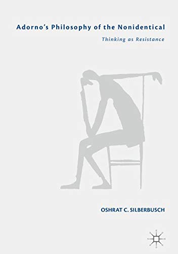Buy Adorno’s Philosophy of the Nonidentical — BookShops.in