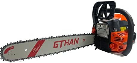 Gas Chainsaw 60cc 2-Cycle Gasoline Powered Chainsaws 20-Inch Professional Power Chain Saws For Forest Cutting Trees, Wood, Garden and Farm Use