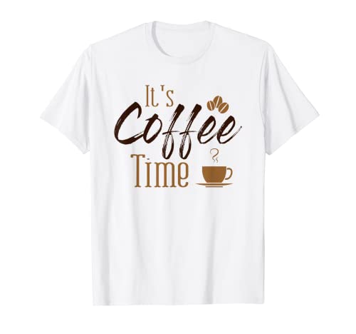 It's Coffee Time Latte Art Barista - Café Camiseta