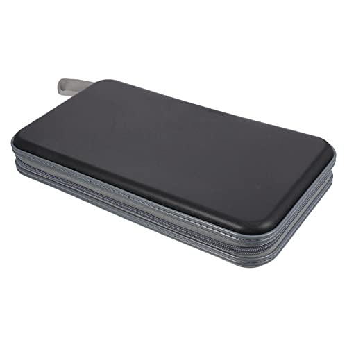 ABOOFAN Capacity CD Storage Bag Disc Holder Case Portable Zippered Design High Grade Scratch Resistant for Home Office and Car Storage