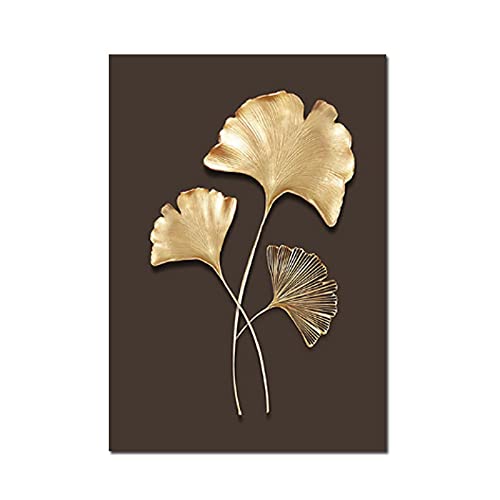 Giclée Golden Leaf impression sur toile haut de gamme pour votre salon