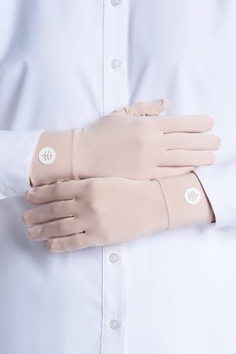 Image of Convertible Fingertip UV Sun Gloves - UPF 50+ Sun Protection - Fuji