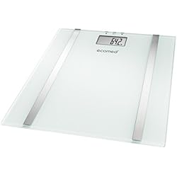 Ecomed Bs-70E, Báscula Digital para el Análisis del Cuerpo de Hasta 150 Kg, Báscula Personal para Medir la Grasa Corporal, el Agua Corporal y la Masa Muscular