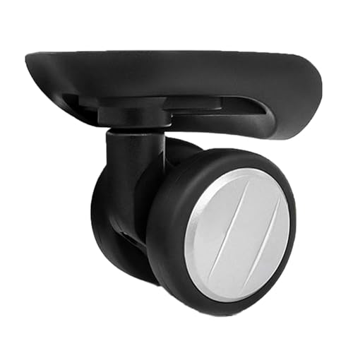 Luggage Suitcase Wheels,Trunk Wheels,Luggage Repair Suitcase Part Trolley Case Luggage Wheels Left and Right Wheels Replacement, One pair