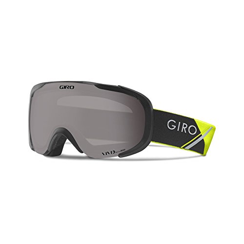 Giro Compass masque de ski homme femme écran Vivid Onyx Hi Yellow