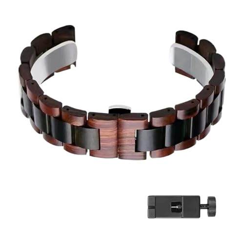 Bracelet en bois à dégagement rapide idéal pour sublimer votre montre connectée au bureau