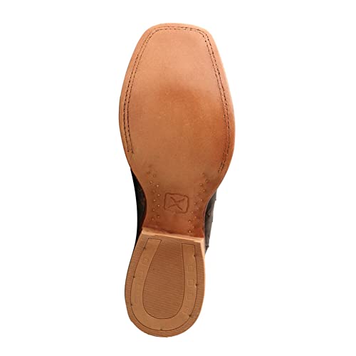 Image of Twisted X Men's Ruff Stock Western Boot Broad Square Toe - Mrs0067