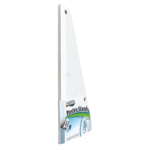 ArtSkills PA-1262 10\" Easel Back Peel and Stick Poster & Project Stands, 6 Count, 10 Inch - Thumbnail 2