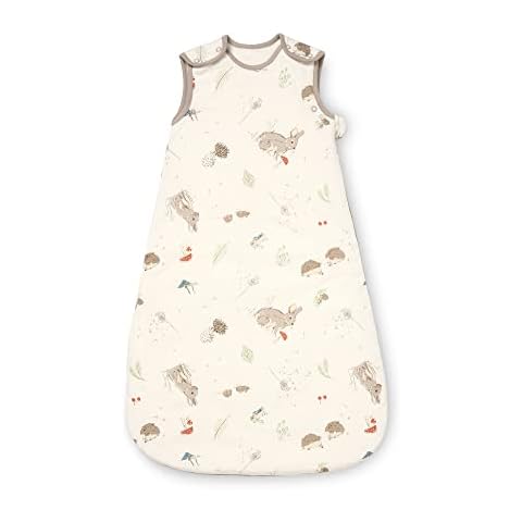 Tutti Bambini Baby Sleep Bag 0-6 Months | Soft Bamboo Cotton 2.5 TOG, Ideal for Sensitive Skin, Thermometer Included | Cocoon Cover